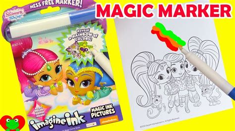 Magic marker coloring books